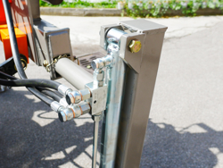 forstkran mit holzzange passend für traktoren mod crab 3000