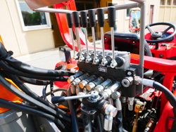 forstkran mit holzzange passend für traktoren mod crab 3000