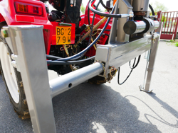 forstkran mit holzzange passend für traktoren mod crab 3000