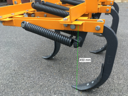 grubber mit 5 zinken 120 cm breit für traktoren wie z b kubota mod de 120 5