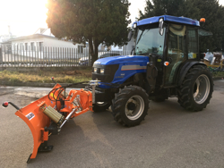 schneeschild mit universalplatte 220cm mittelschwere ausführung mod ln 220 a