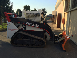 schneeschild für minibagger oder gabelstapler 175 cm mittelschwere ausführung mod ln 175 m