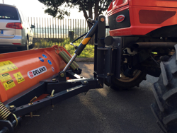 schneeschild mit universalplatte 170cm leichte ausführung mod lns 170 a