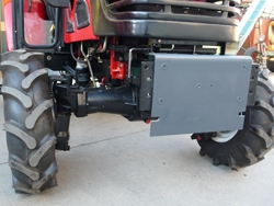 schneeschild mit universalplatte 170cm leichte ausführung mod lns 170 a