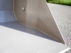 mechanische heckschaufel 180 cm breit schwere ausführung mod prm 200 h