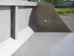 hydraulische heckschaufel 200 cm breit schwere ausführung mod pri 200 h