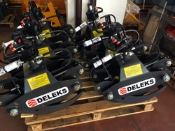 holzzange holzgreifer für kräne und mini bagger von 1 5 bis 2 5t mod dk 10