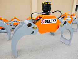 holzzange holzgreifer mit rotator für mini bagger 1 8 bis 3 5t mod dk 11c gr 30ff