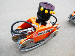 holzzange holzgreifer mit rotator für mini bagger 1 8 bis 3 5t mod dk 11c gr 30ff