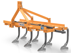 grubber mit 7 gänsefusschare 165 cm breit mod de 165 7 v