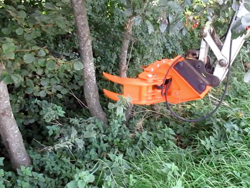 fallkopf fallgreifer grab holzzange fur minibagger cf 11