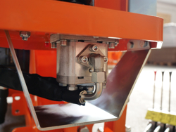 hydraulischer böschungsmulcher mit auslegearm für traktor mod airone 60