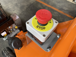 benzin häcksler schredder mit b&s motor mod dk 500 bs