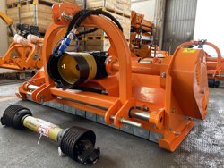 mulcher mit hydraulische seitenverstellung für traktoren mod jaguar 150