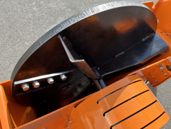 benzin häcksler schredder mit motor mod dk 900 bs