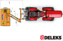 seitenverstellbarer böschungsmulcher mod volpe 100