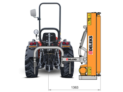 seitenverstellbarer böschungsmulcher mod volpe 165