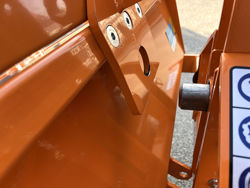 mechanische heckschaufel 120cm breit mod bucket 140