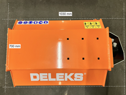 hydraulischer mulchkopf für minibagger mod arm 80