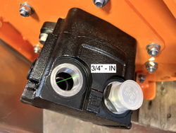 hydraulischer mulchkopf fur minibagger mod arm 120