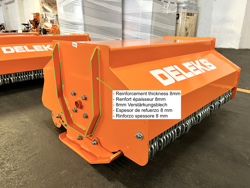 hydraulischer mulchkopf fur minibagger mod arm 120