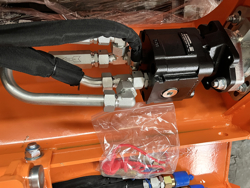 hydraulischer mulchkopf für minibagger mod arh 120