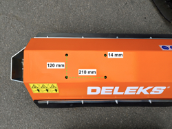 hydraulischer mulchkopf für minibagger mod ar 100