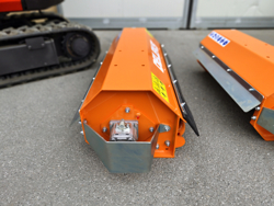 hydraulischer mulchkopf für minibagger mod ar 100