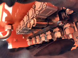 mini heckbagger für traktor inkl baggerlöffel mod drs 1000