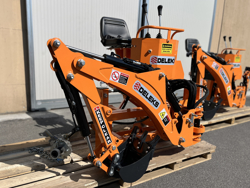 mini heckbagger für traktor inkl baggerlöffel mod drs 1000t