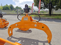 holzzange holzgreifer mit rotator fur krane und mini bagger von 1 5 bis 2 5t mod dk 10h gr 10