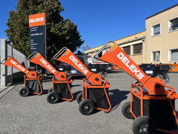 benzin häcksler schredder mit b&s motor mod dk 300 bs