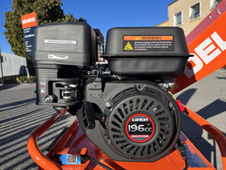 benzin häcksler schredder mit b&s motor mod dk 300 lc