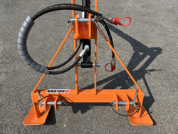 hydraulischer hubkran für kleintraktoren mod el 300