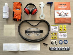 benzin häcksler schredder mit motor mod dk 800 honda