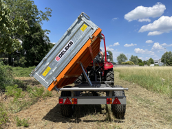 dreiseiten kippanhänger für traktoren mod rm 14 t3h
