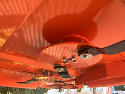 sichelmäher mit 8 horizontal angelegten messern 150cm mod dm150 interfila