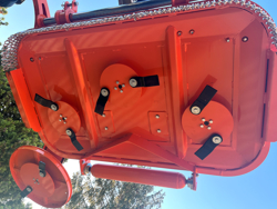 sichelmäher mit 8 horizontal angelegten messern 180cm mod dm180 interfila