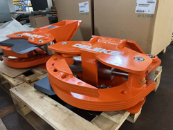 fallkopf fallgreifer grab holzzange fur minibagger cf 11r