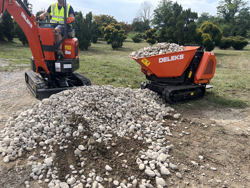 minidumper mit kubota m8000rk