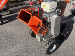 benzin häcksler schredder mit motor mod dk 800 honda