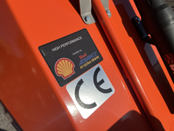 benzin häcksler schredder mit motor mod dk 800 honda