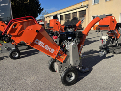 benzin häcksler schredder mit motor mod dk 800 briggs and stratton