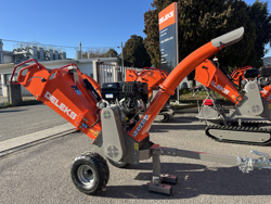 benzin häcksler schredder mit motor mod dk 800 briggs and stratton