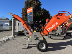 benzin häcksler schredder mit lifan motor mod dk 800 lf