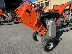 benzin häcksler schredder mit lifan motor mod dk 800 lf