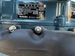 minidumper mit kubota m8000