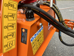 hydraulischer arm mit 130cm mähbalken mod falco h