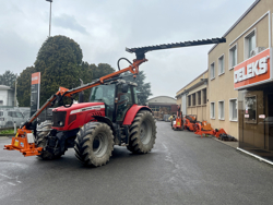 hydraulischer arm mit 130cm mähbalken mod falco hw