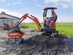 minibagger mit zubehör 1 ton mod m120